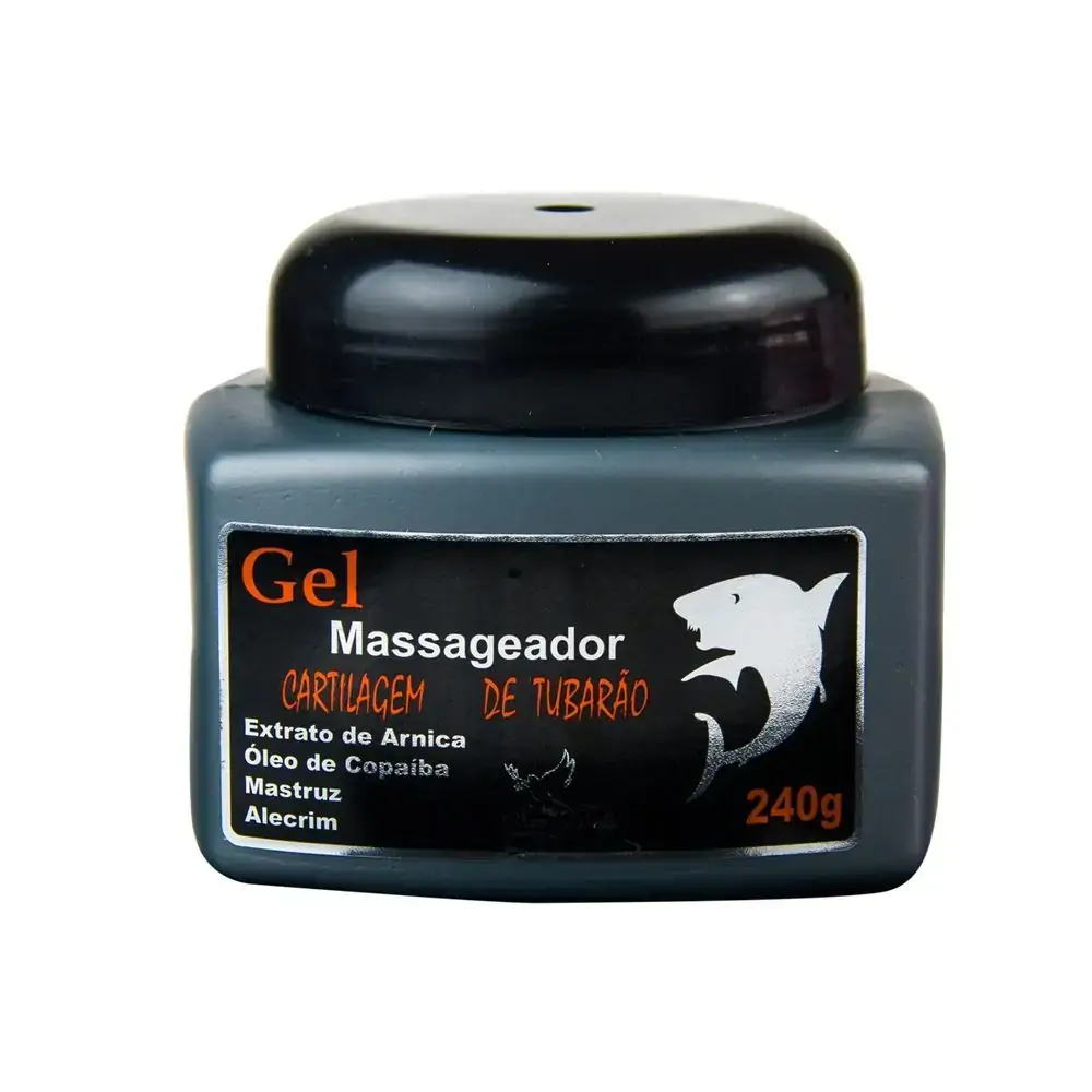 Gel Massageador Cartilagem De Tubarao 240g