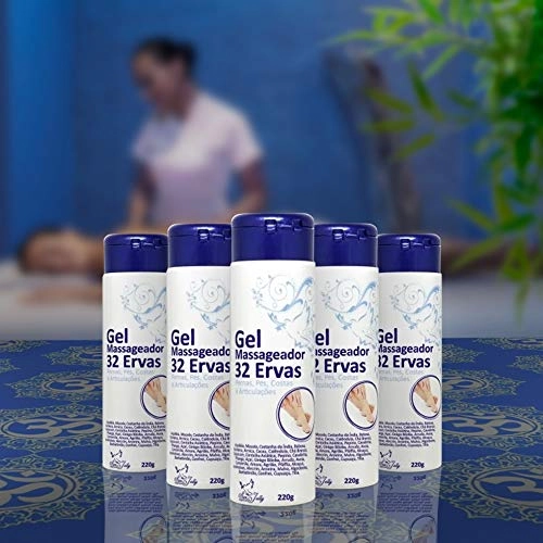 Gel Massageador 32 Ervas 220g