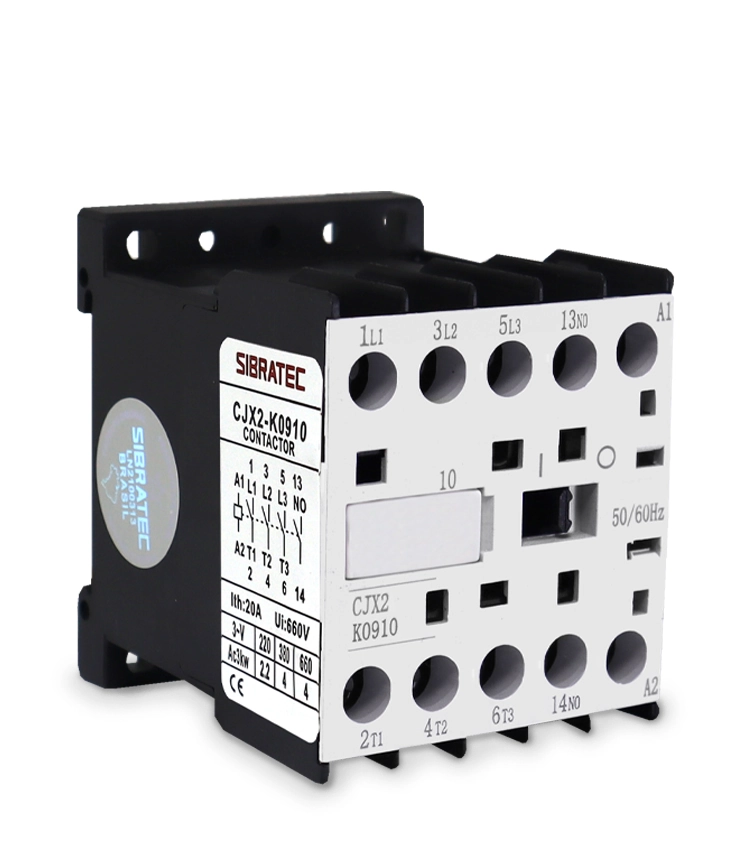 Contator Jng Mini Cjx2 K09 Trip 220v 1na Vca