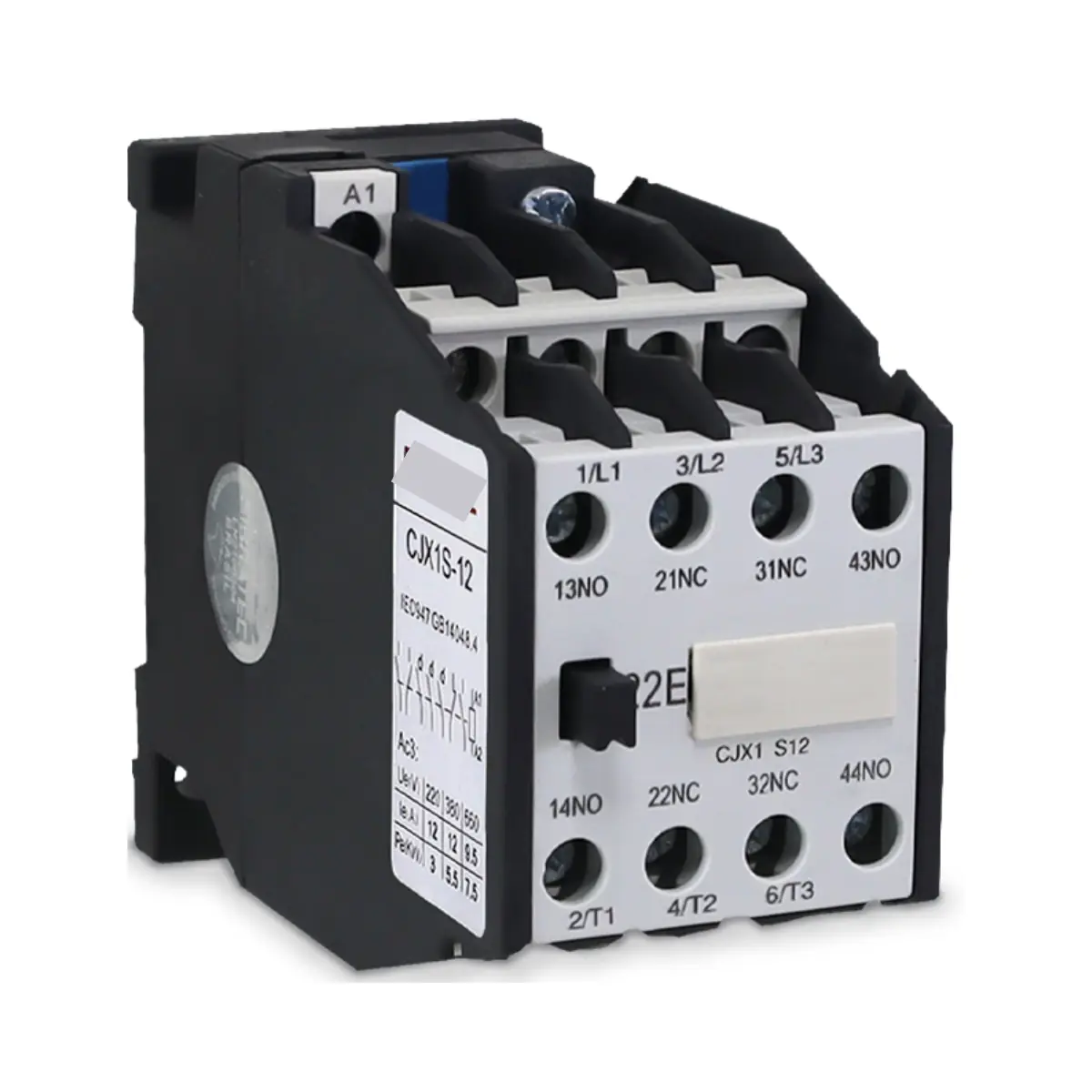 Contator Tripolar 2na+2nf 22a 220vca (similar 3tf43)
