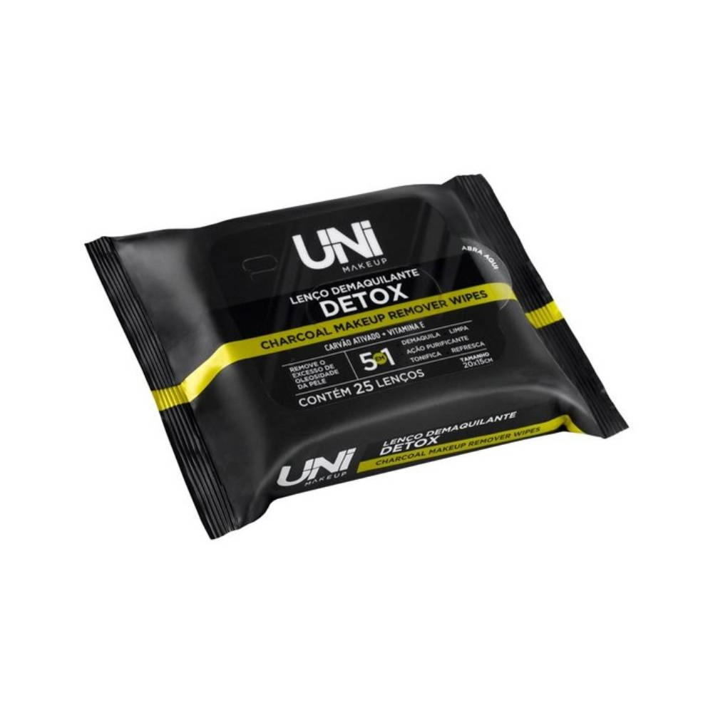 Lenco Demaquilante Detox Unimakeup 25un