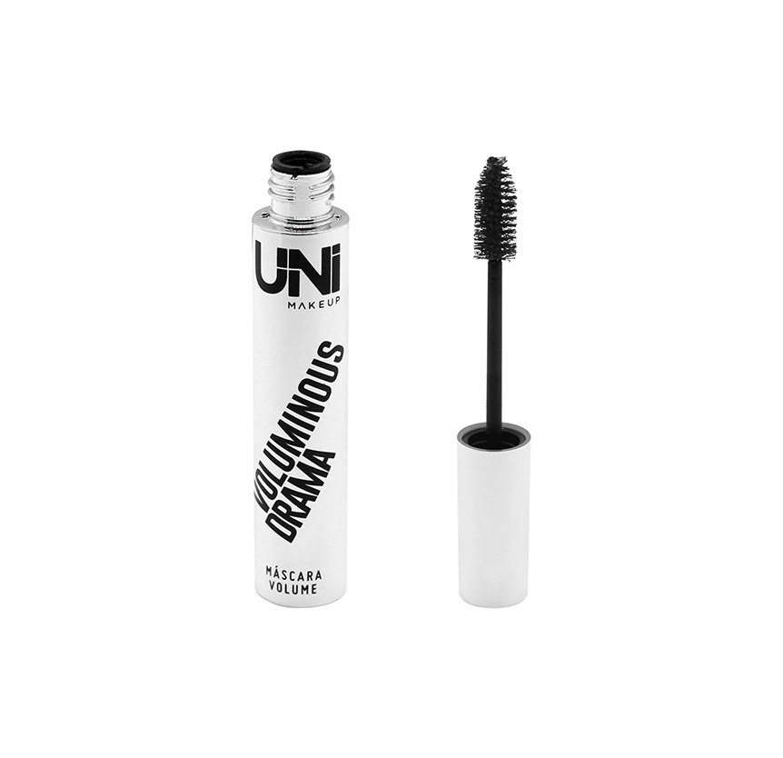 Mascara P/ Cilios Unimakeup Volume Ultra Preto 7ml