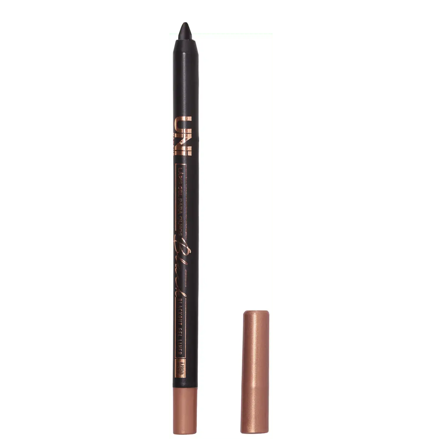 Lapis Gel P/olhos Unimakeup Alta Pig Ultra Preto A Prova Dagua 1,2g