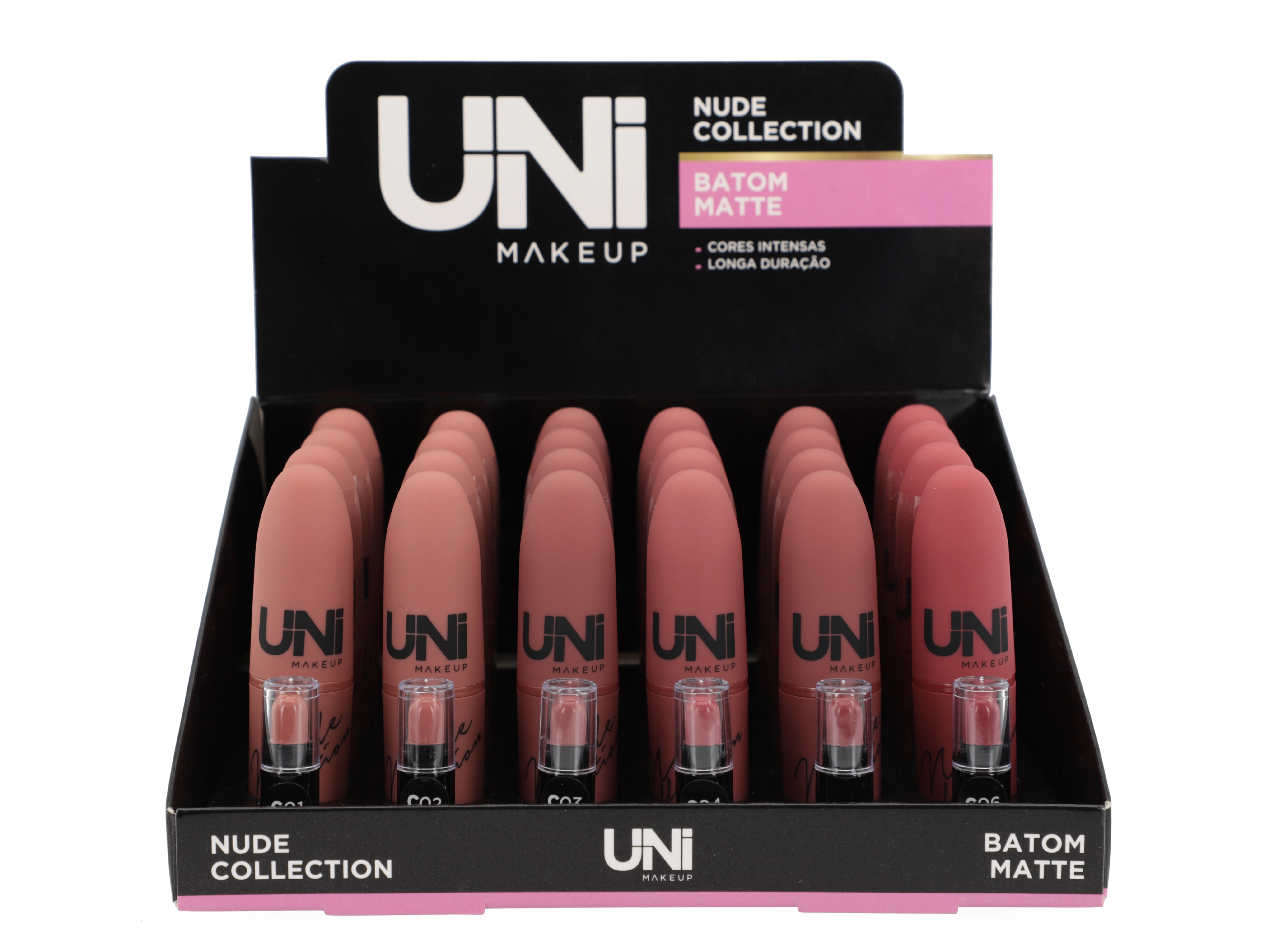 Batom Matte Nude Collection Un Ba238ds Etilux