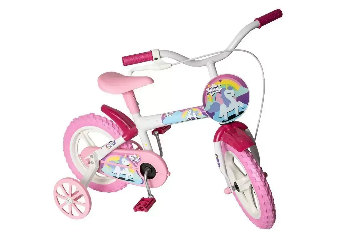 BICICLETA ARO 12 MAGIC RAIN BOW STYLL KIDS