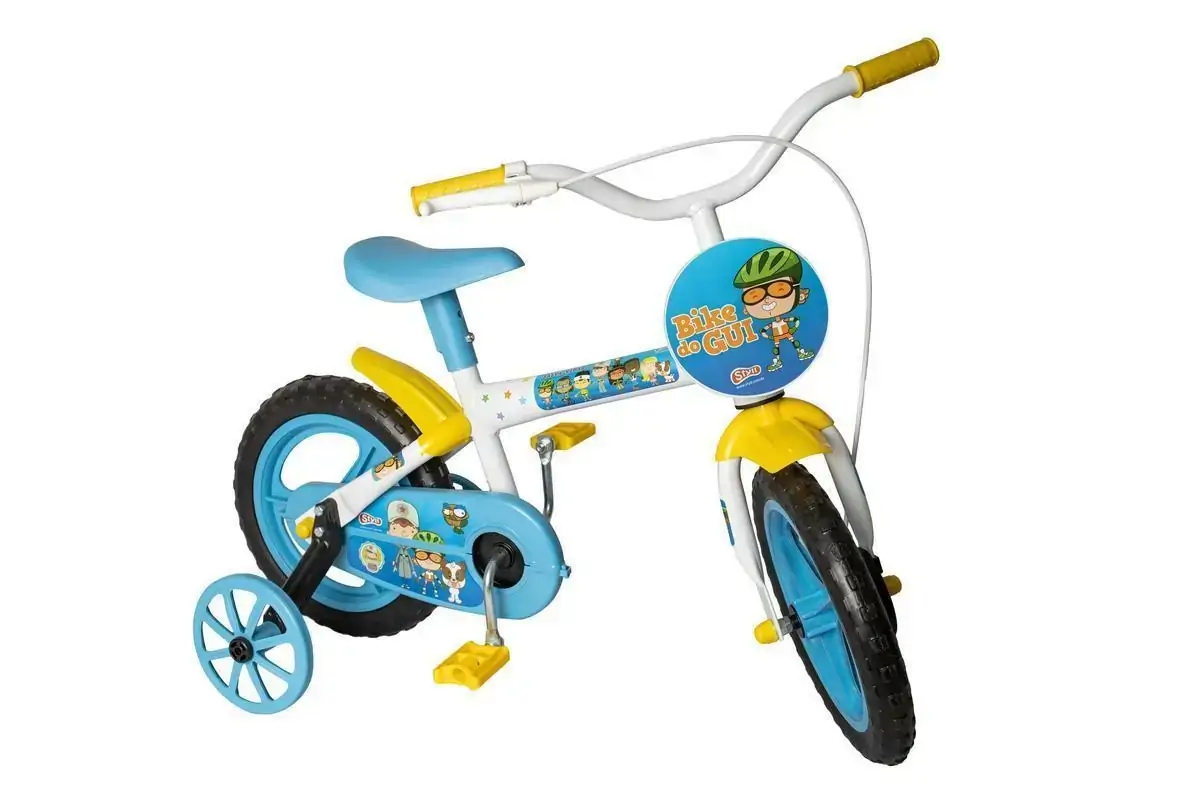 Bicileta Clubinho Salva Vidas Aro 12 Azul/branco Na