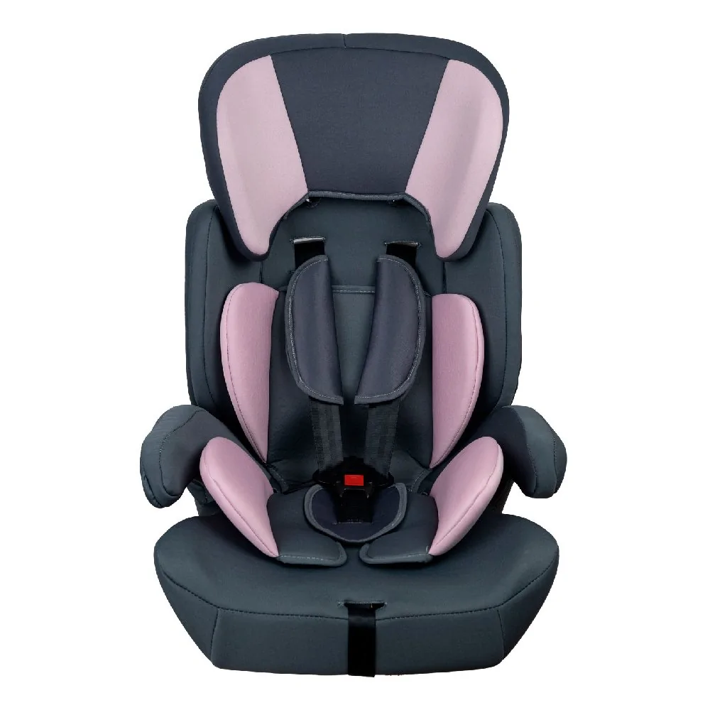 Cadeira Infantil para Carro Grafite e Rosa 9 a 36Kg - STYLL BABY DRC2928768
