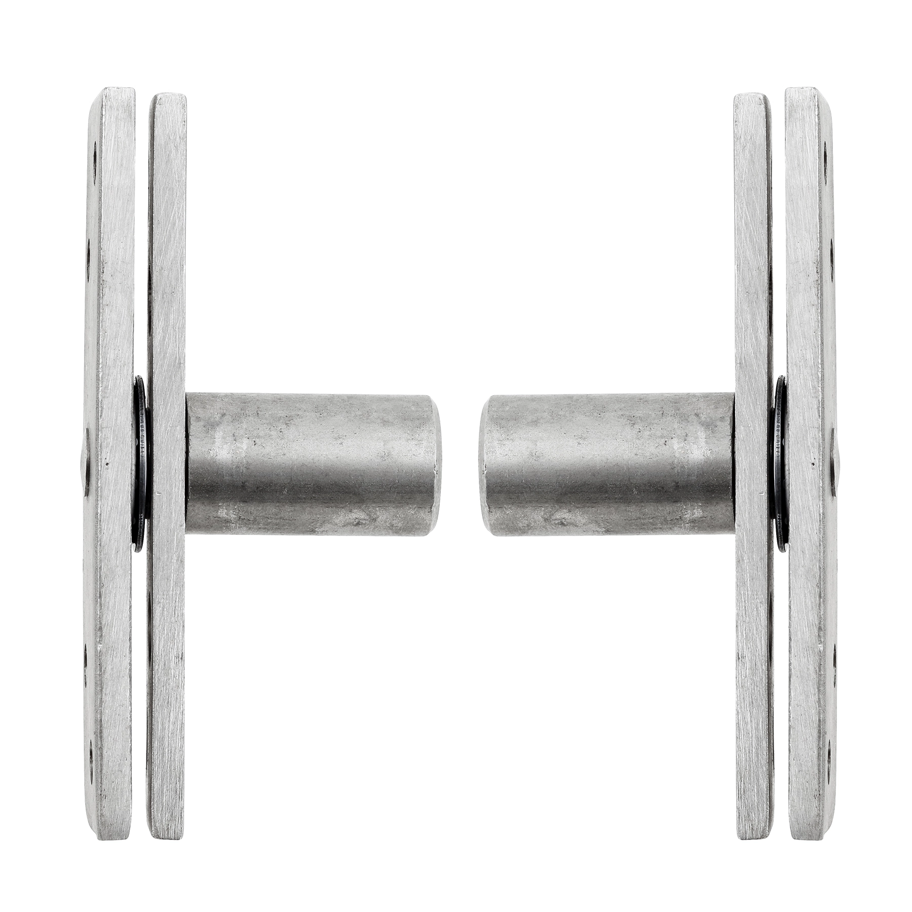 Dobradiça para Porta Pivotante em Aço Inox Prata Dovale