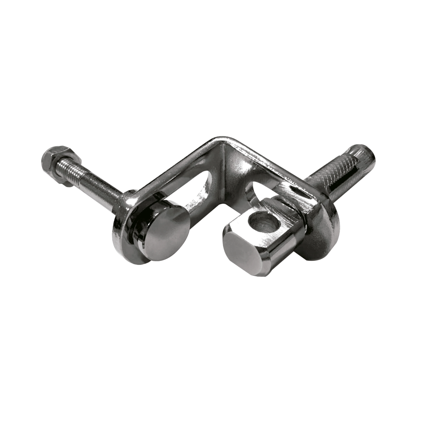 Porta Cadeado Porta de Vidro 210mm Ferro Zincado