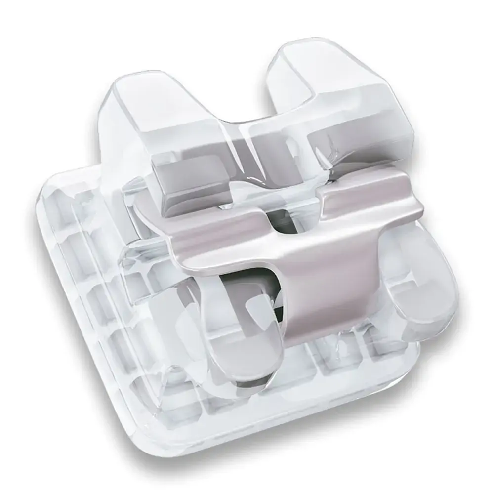 11.31.2124 Bráquete Cerâmico Autoligado Iceram Slb Mbt 0,022 (Dente 24/25 Com Gancho) - Orthometric