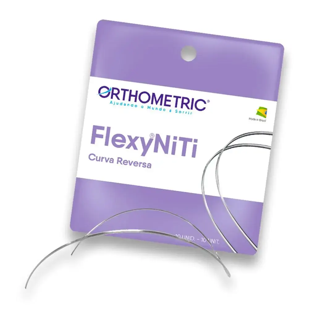 Flexy Niti Reverse Curve Lower - Orthometric - Flexy Niti Reverse Curve 0,012 Lower - Orthometric
