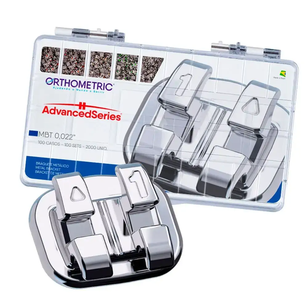 10.11.2912 Bráquete Metálico Advanced Series Mbt 0,022 - Orthometric