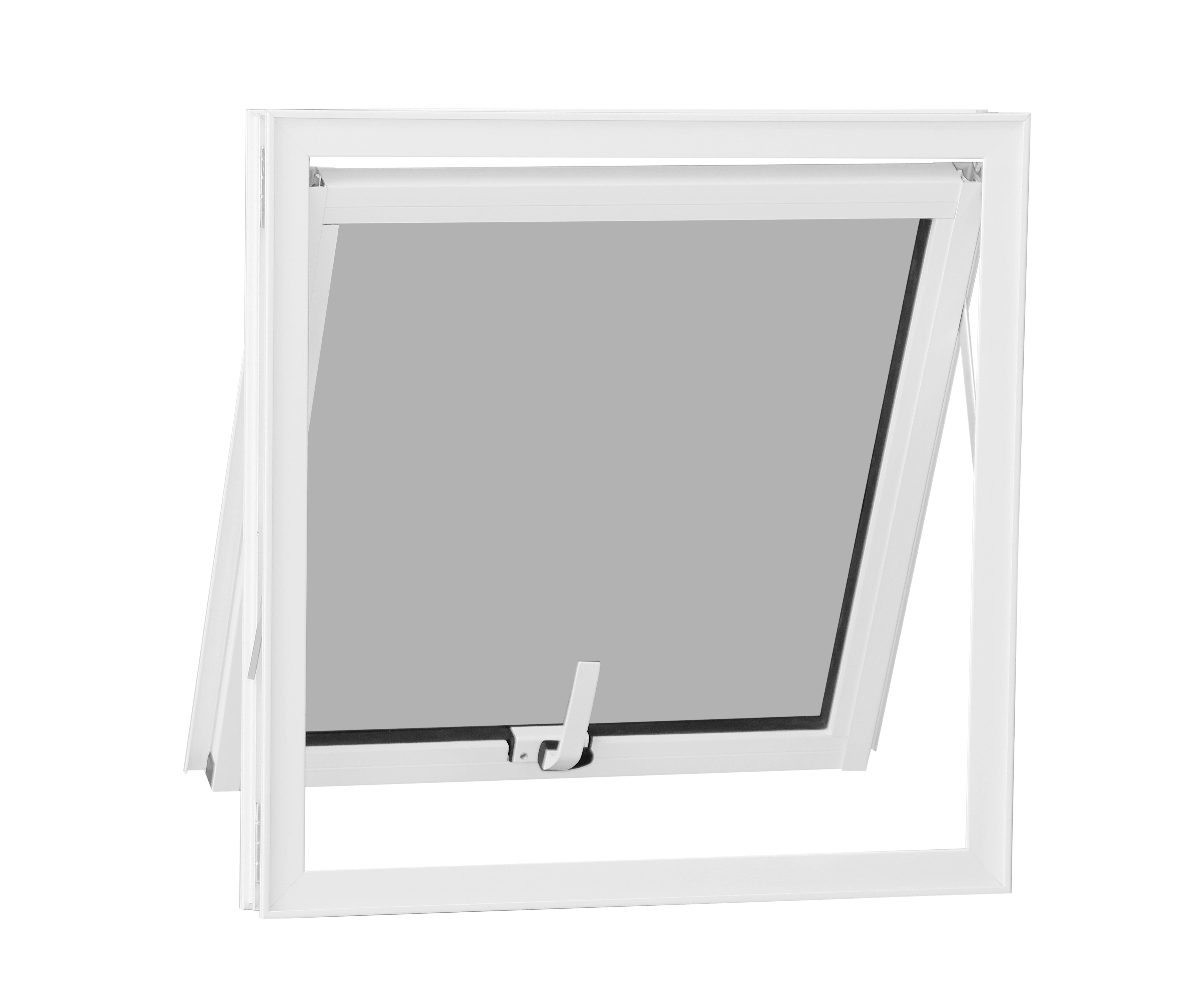 Janela de Alumínio Maxim-ar 40x40cm com Vidro 3mm Classic CRV Branca