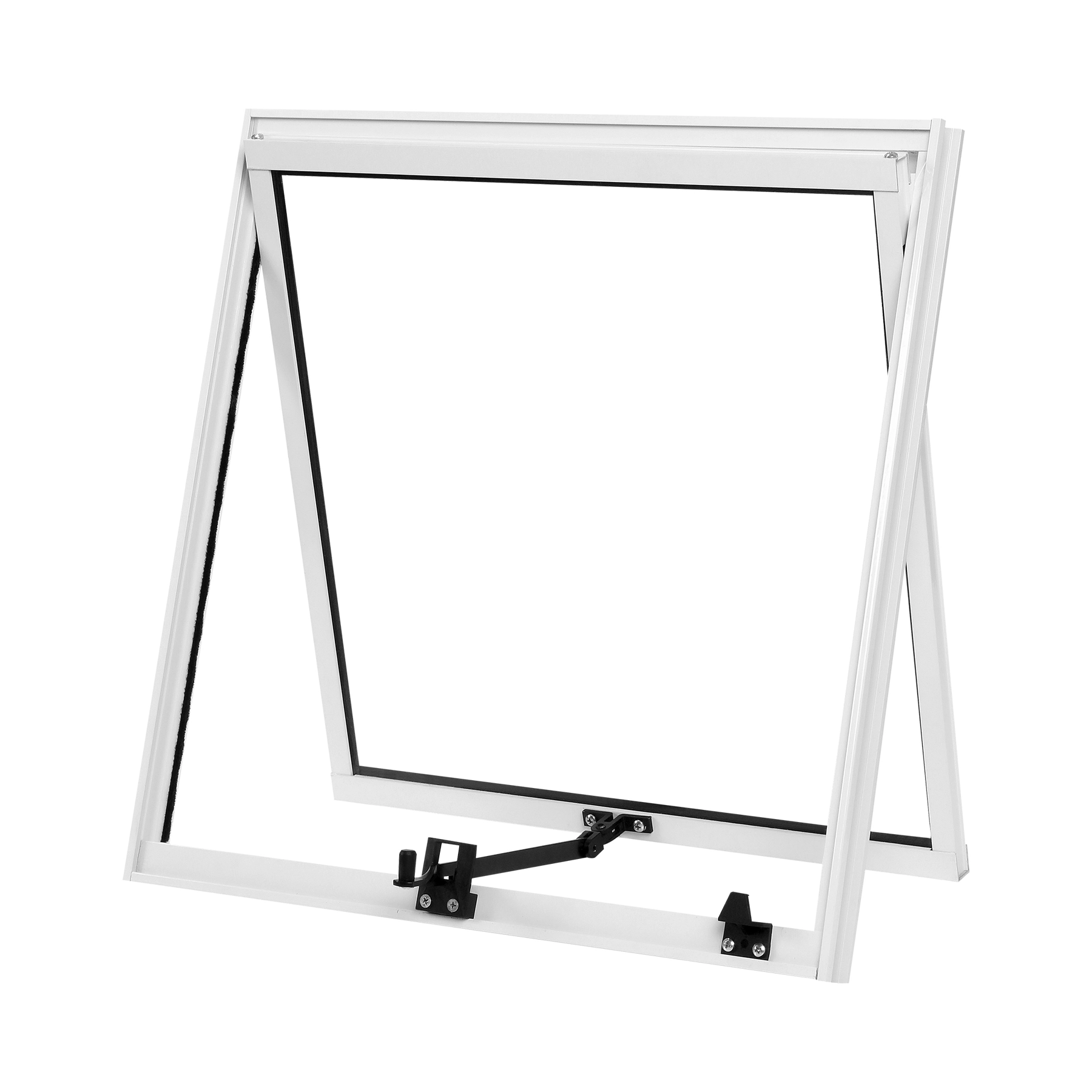 Janela de Metal Maxim-ar 1 Folha 60x60cm Branco Classic