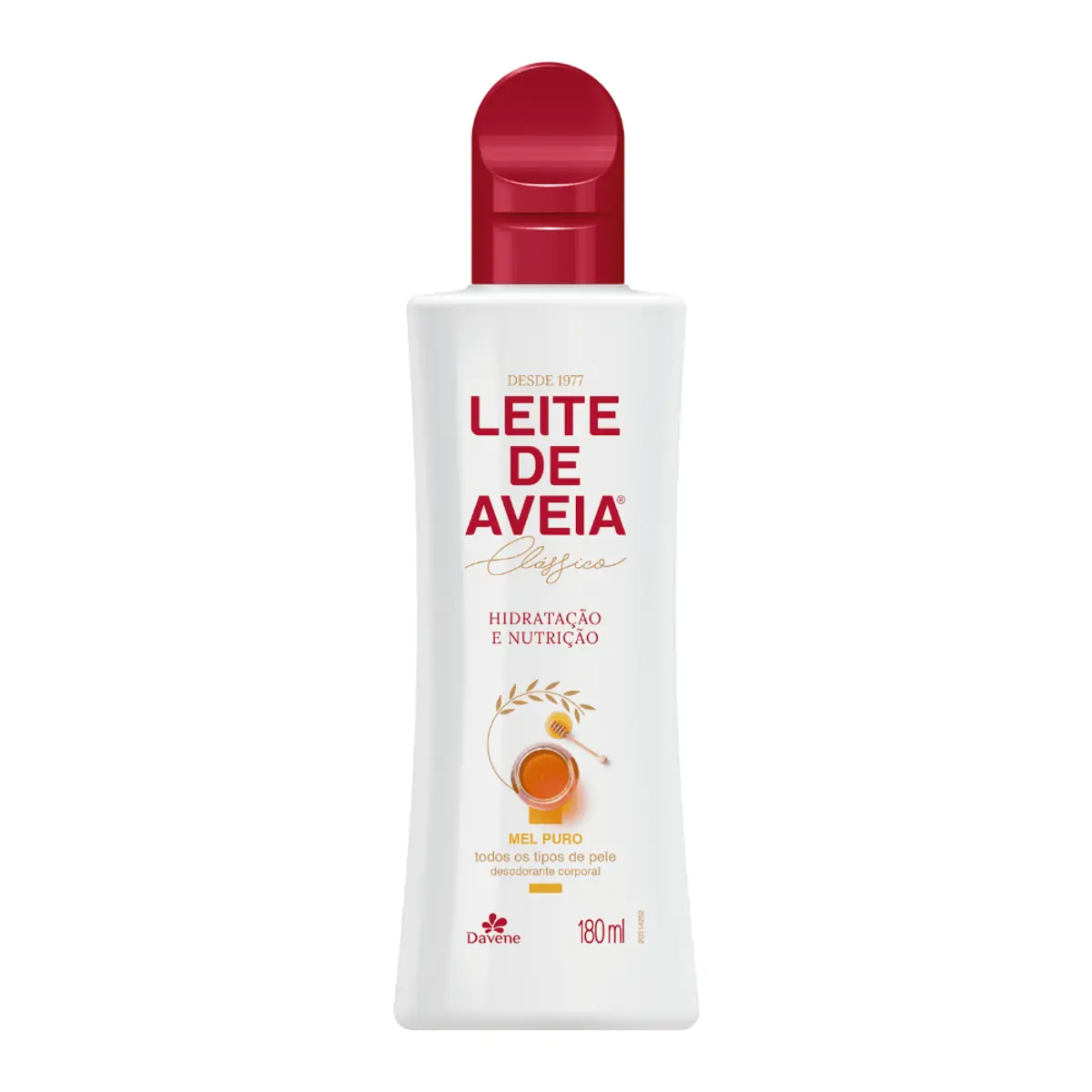 Hidratante Leite de Aveia Mel Puro Davene 180ml