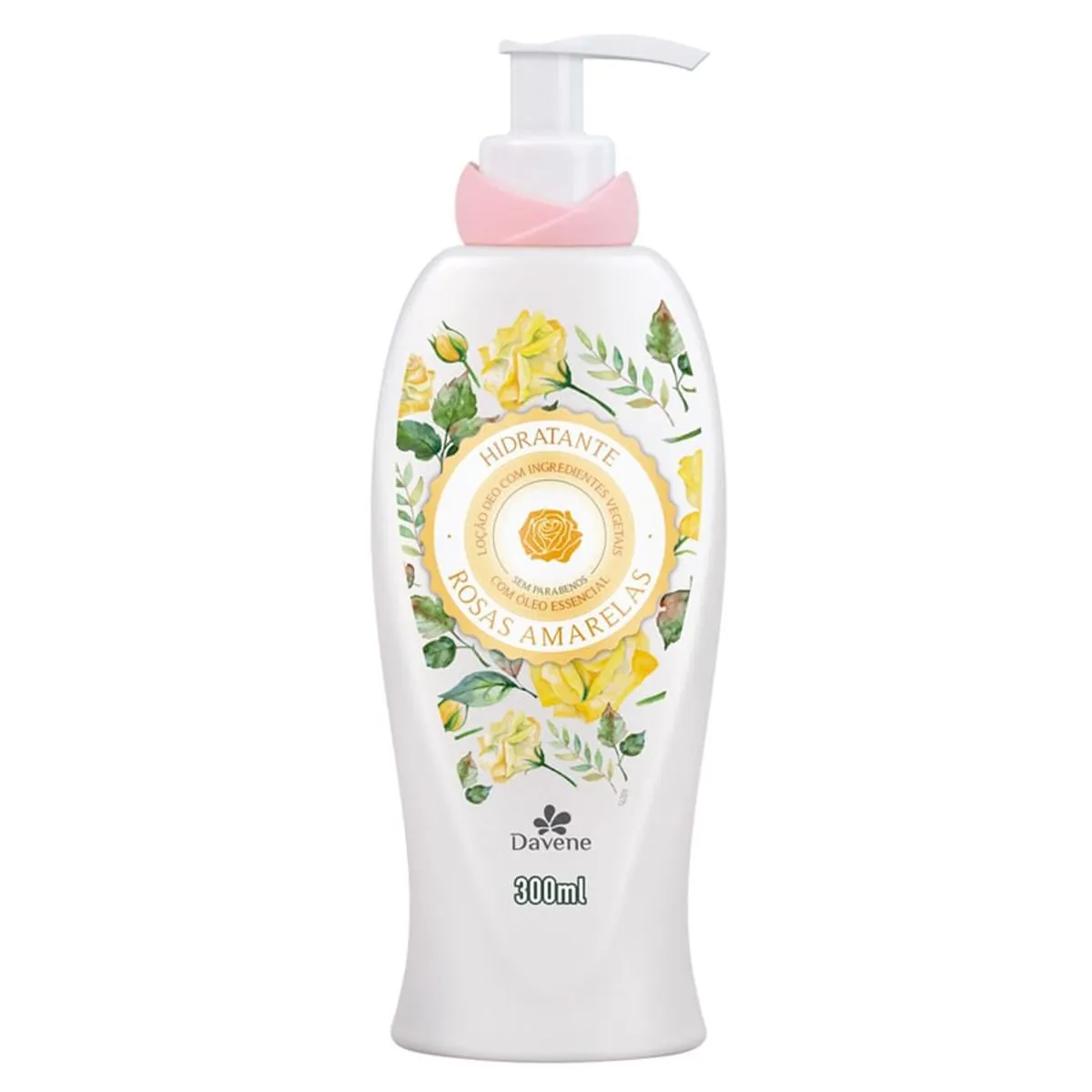 Loção Hidratante Rosas Brancas 300ml - Davene