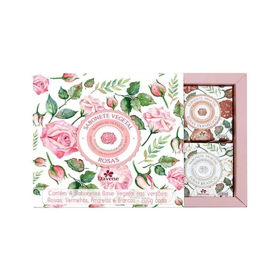 Promocional Davene Rosas Brancas Rosas Vermelhas Rosas Amarelas 1un