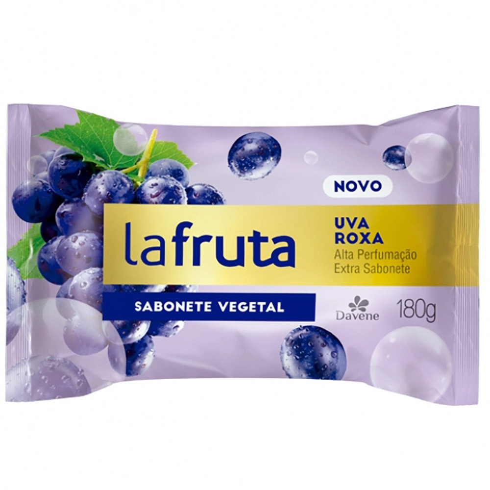 Sabonete Davene La Fruta Uva Roxa 180g