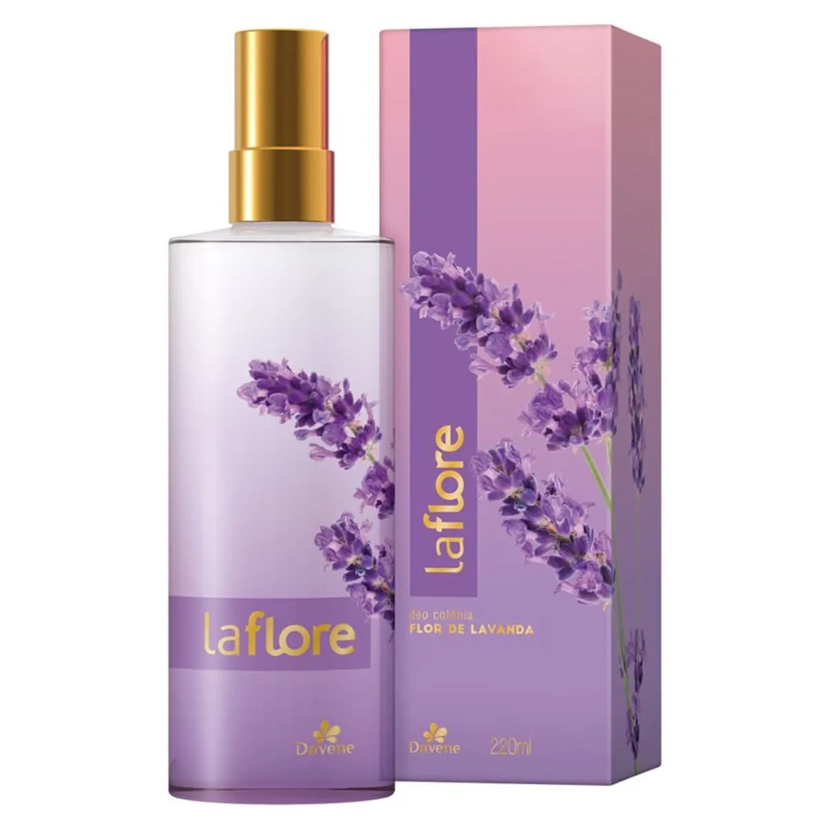 Colônia Lavanda 220ml La Flore - Davene