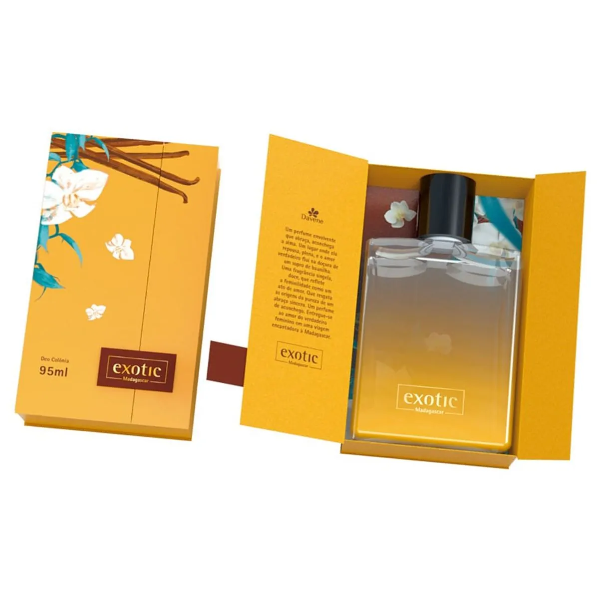 Colônia Madagascar 95ml Exotic - Davene (Val 09/23)
