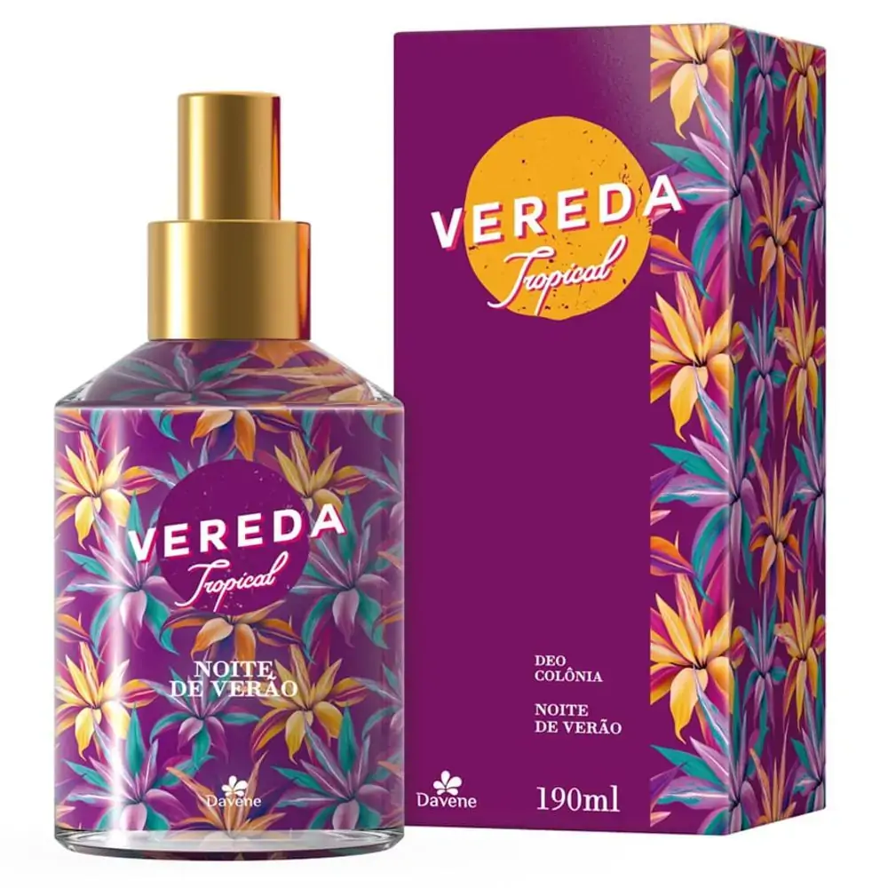 Colônia Noite De Verão 190ml Vereda Tropical - Davene