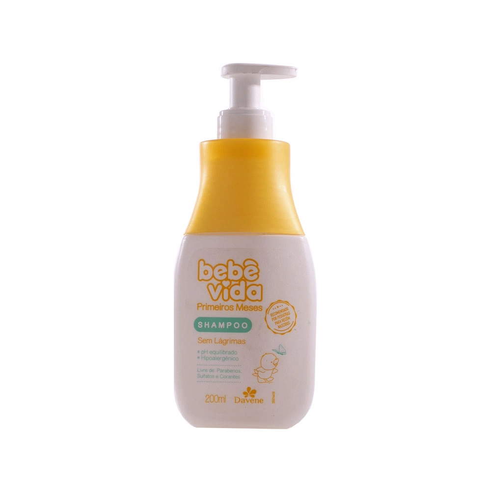 Shampoo Bebe Vida 200ml Primeiros Meses
