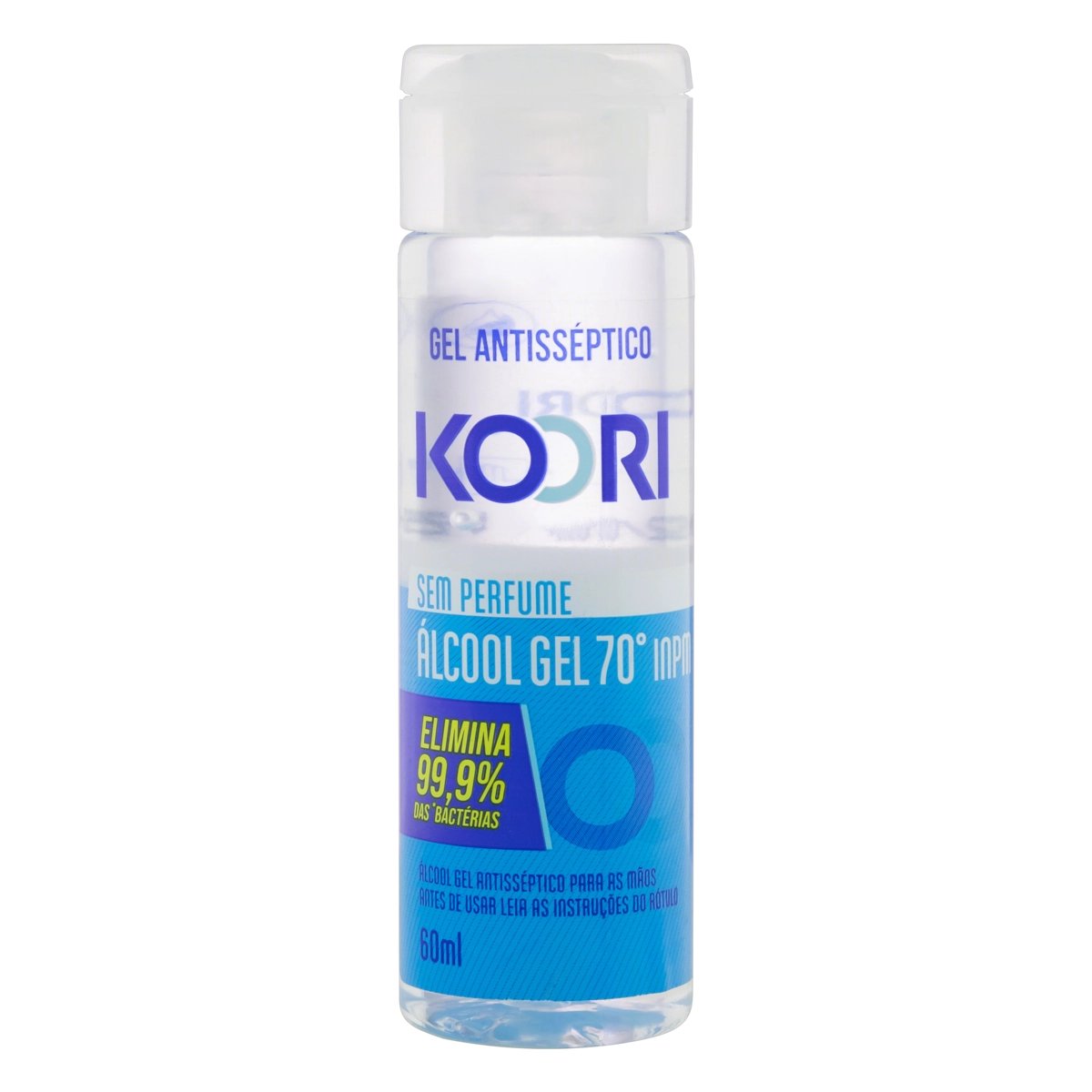 álcool Gel 70 Inpm Koori Squeeze 60ml
