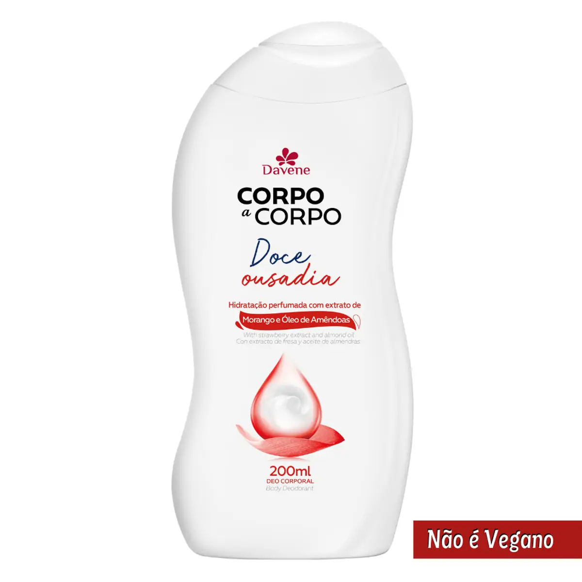 Locao Hid Davene Doce Ousadia 200ml
