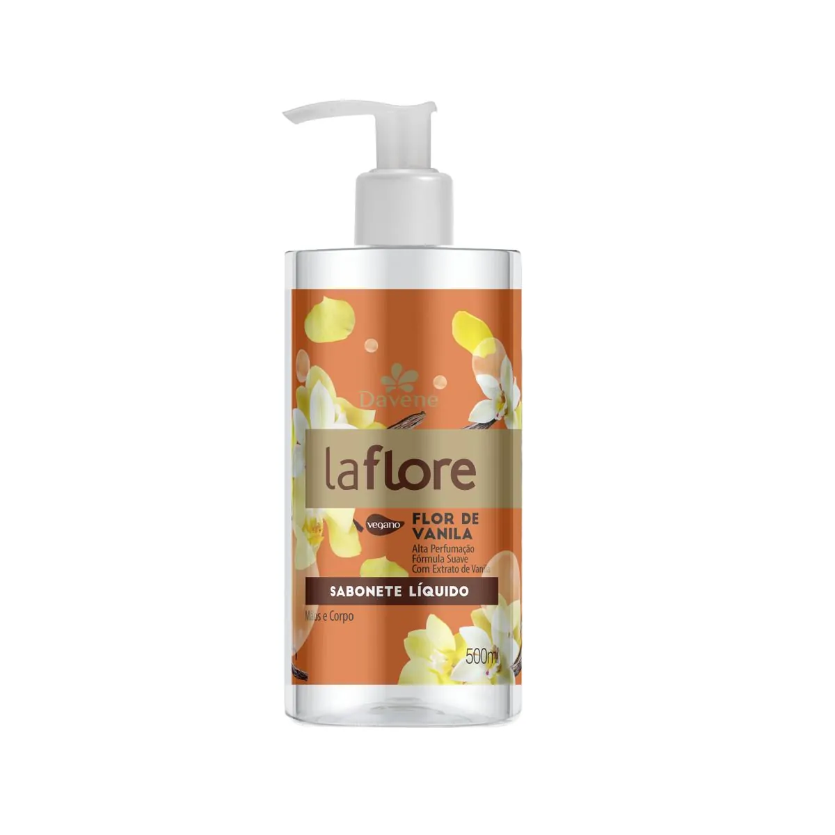 Sabonete Liq Davene La Fruta Flor De Vanila 500ml
