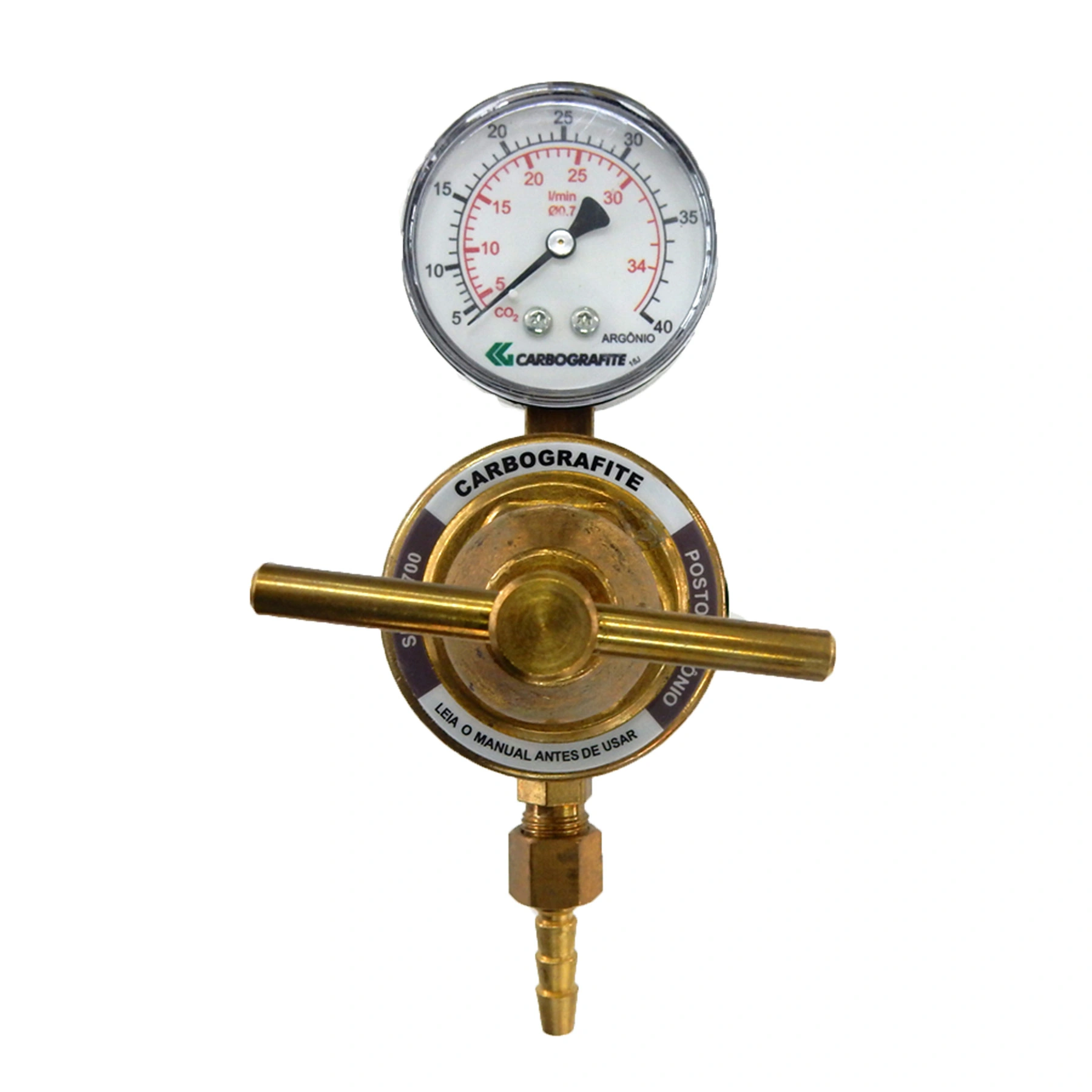 Regulador de Posto Argônio Serie 700 Carbografite
