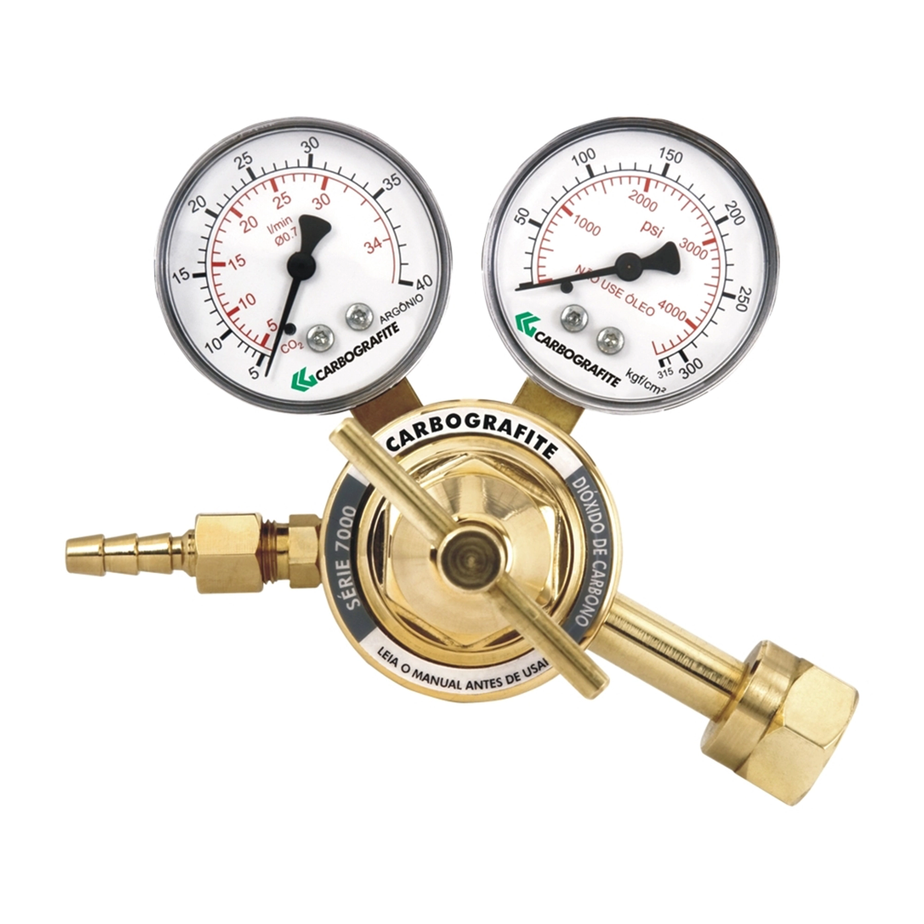 Regulador de Pressão para Cilindro CO2 Serie 700 Carbografite