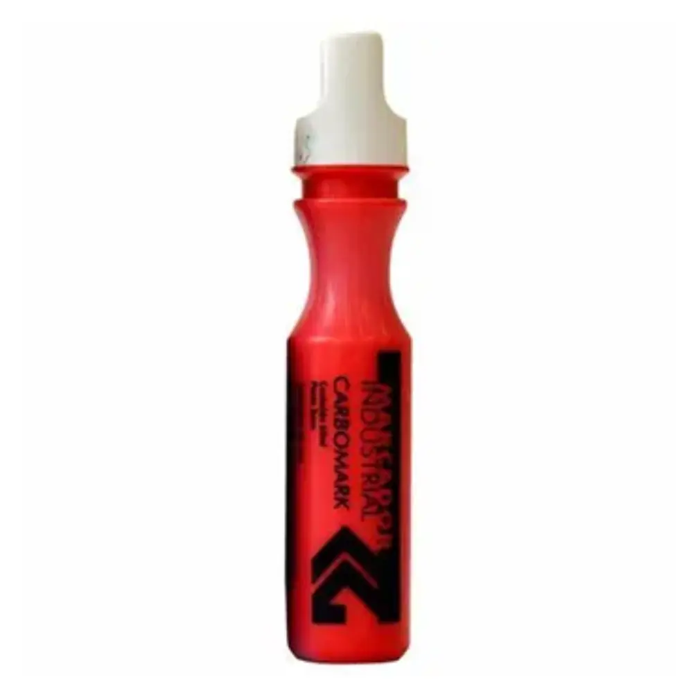 Marcador Industrial 3mm Carbografite Vermelho