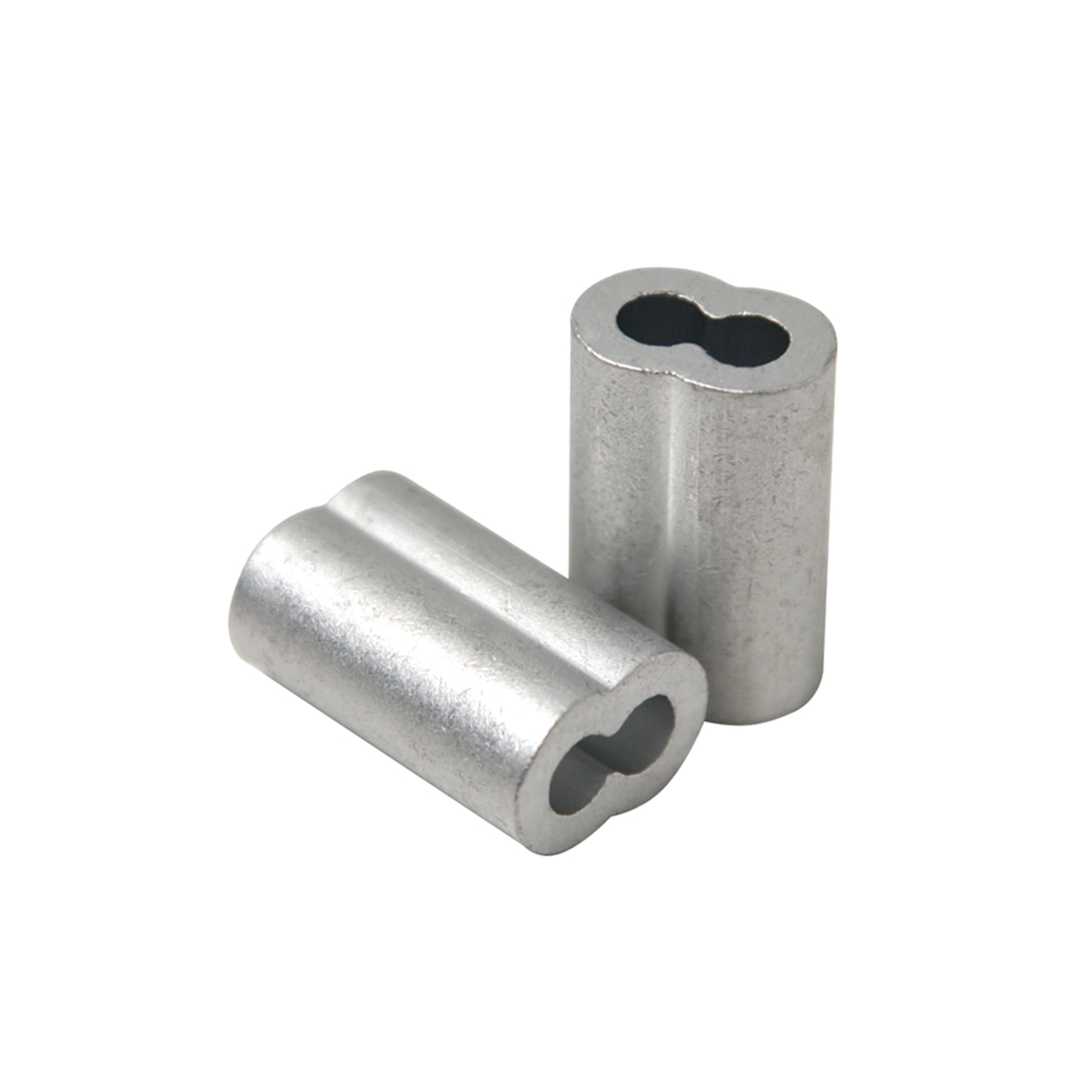 Prensa para Cabo de Aço 1/8" 4 peças Carbografite