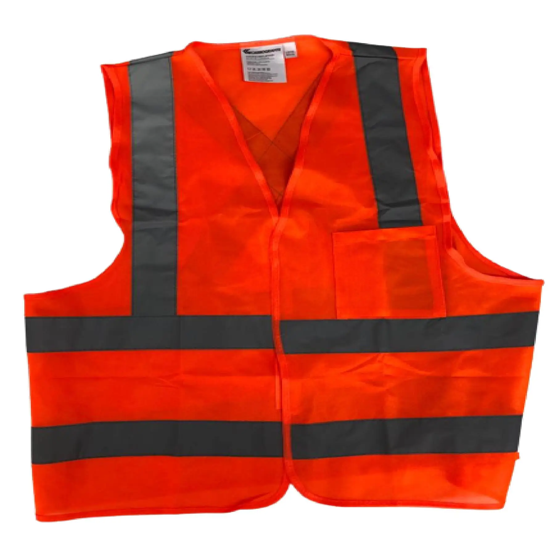 Colete Refletivo de Bolso Laranja Carbografite