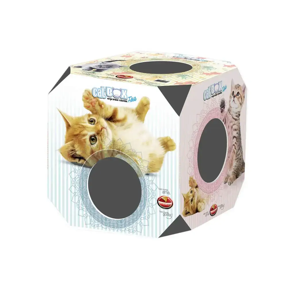 Brinquedo Cat Box Filhot Furacao Pet