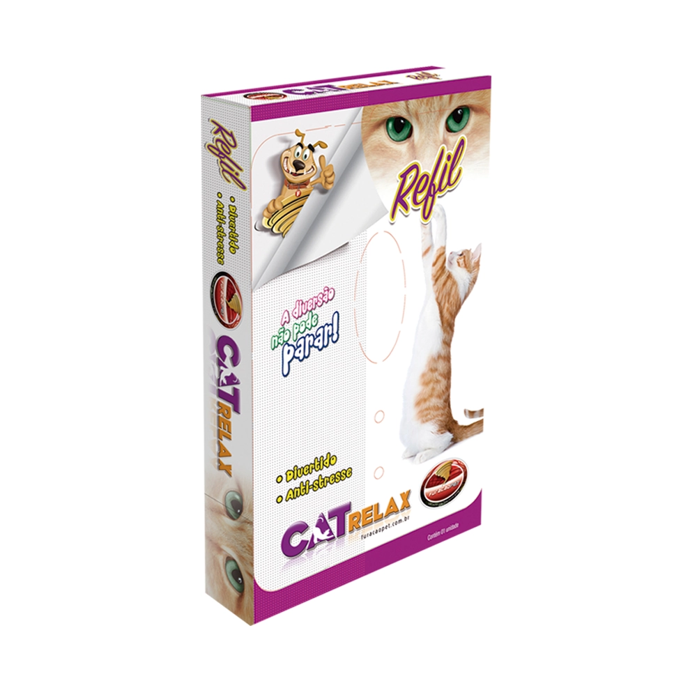 Cama Para Gato Cat Relax Furacão Pet Tamanho M Refil