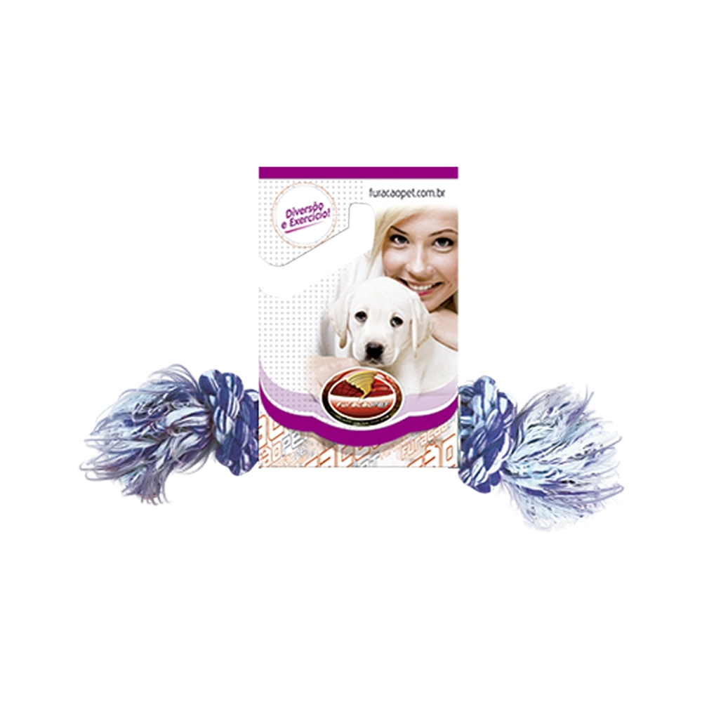 Dental Bone Nó Algodão Furacão Pet N 1