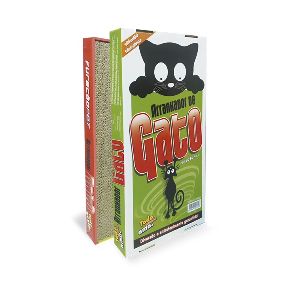 Arranhador para Gato De Papelao Furacão Pet