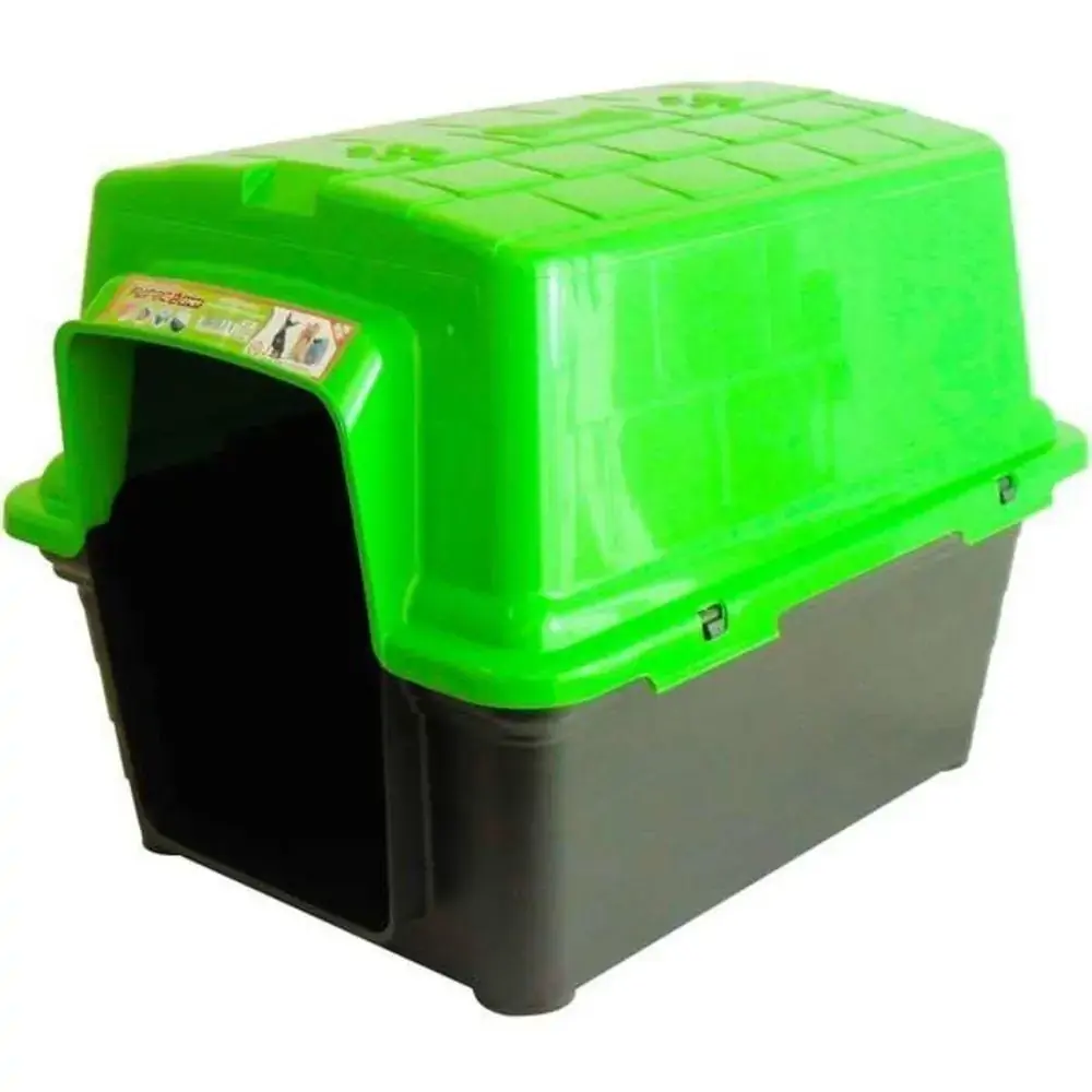 Casinha Plast. Furacao Pet N 4 Verde Ref.379