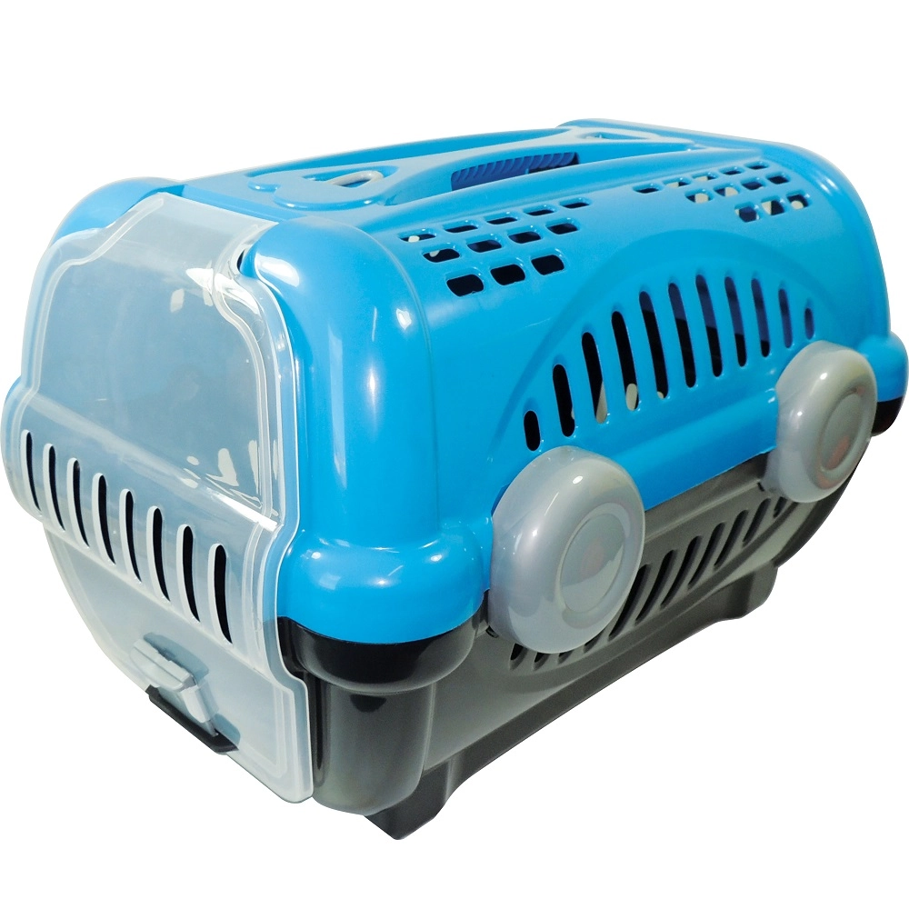 Caixa de Transporte Luxo Azul Furacão Pet Nº 02