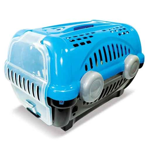 Caixa de Transporte Luxo Azul Furacão Pet Nº 01