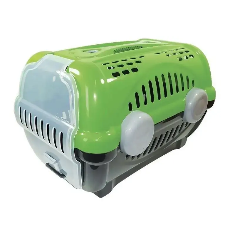 Caixa De Trans De Animais Furacao Pet Verde