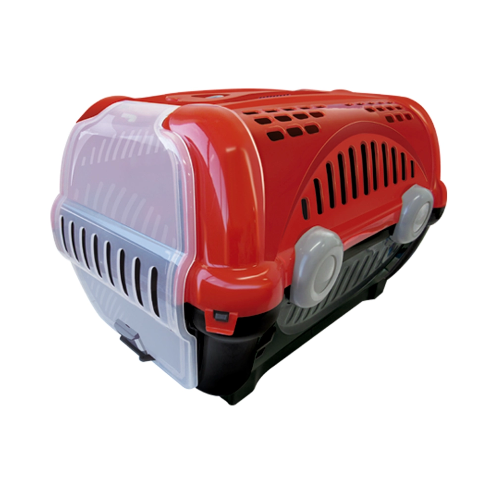 Caixa de Transporte Luxo Furacão Pet Vermelho Nº3