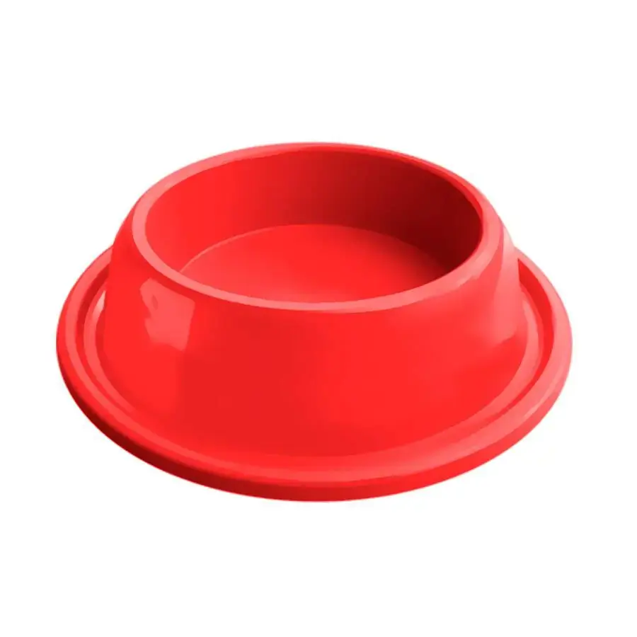 Comedouro Plast. Gato Anti Formiga 200 Ml Vermelho