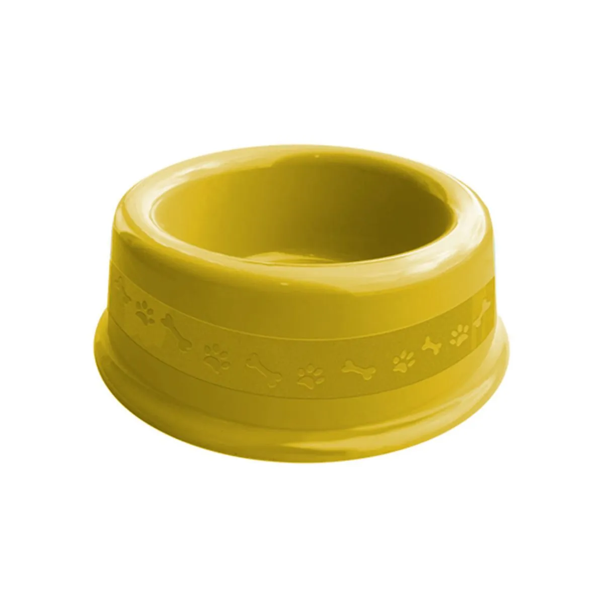 Comedouro Plast. N2 600 Ml Amarelo