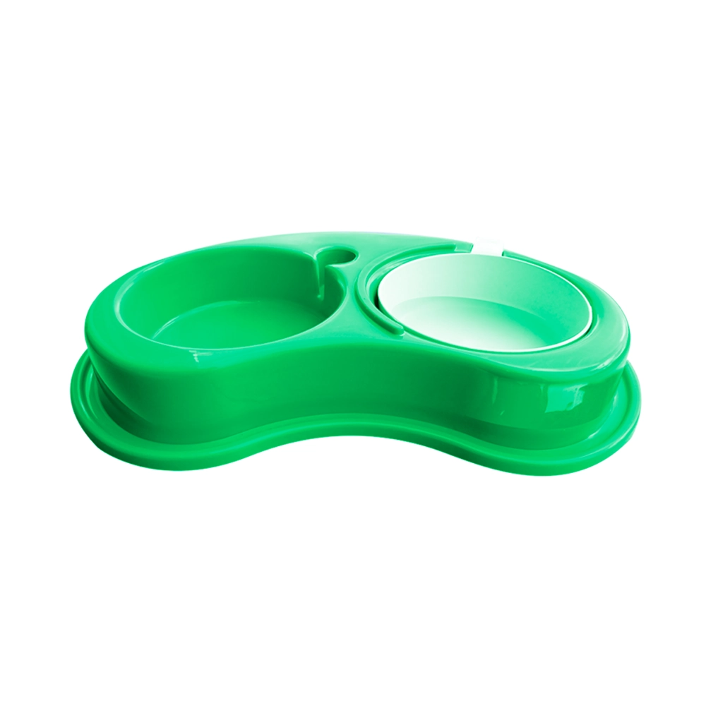 Comedouro Para Animais Anti Formiga Vermelho Luxo 300ml Furacão Pet
