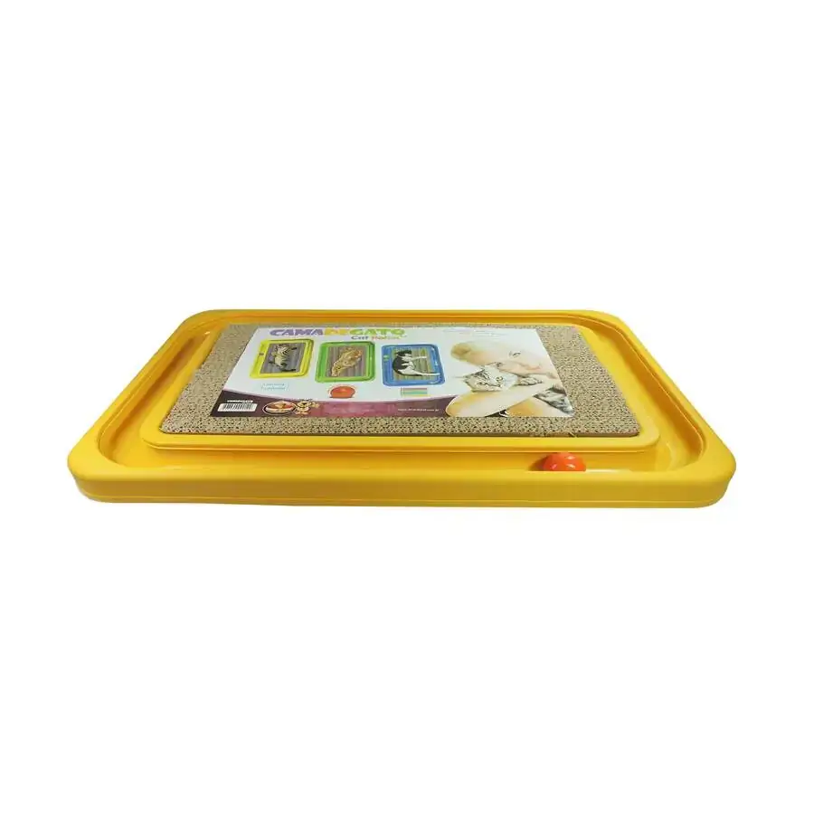 Cat Relax Furacaopet Grande Amarelo