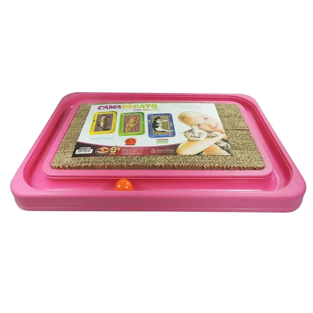 Brinquedo Relaxante Furacão Pet Para Gatos Rosa