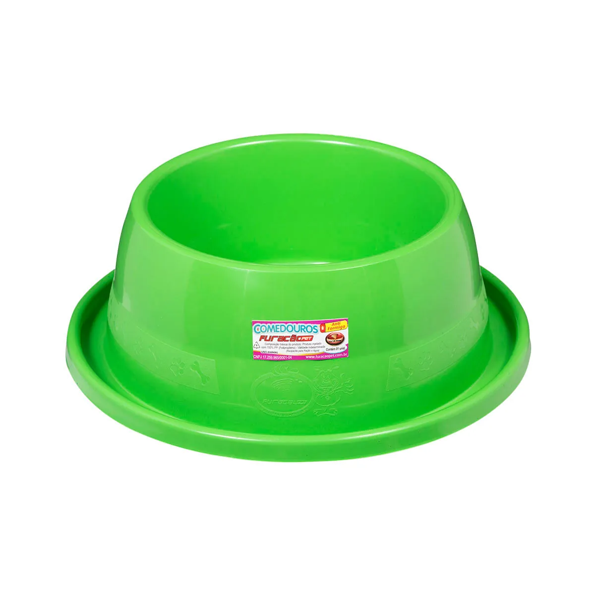 Comedouro Para Animais Anti Formiga Lilás Furacão Pet N 4