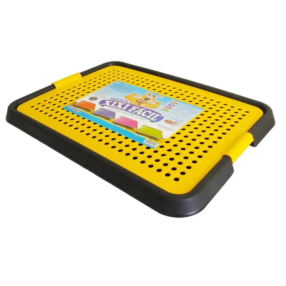 Banheiro Super Xixi Fácil Amarelo Furacão Pet